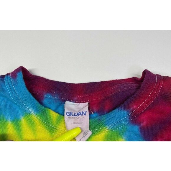 The Shack "I got crabs at" Fort Walton Beach FL T-Shirt Medium Tie Dye - Picture 9 of 9